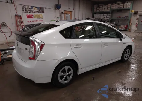 2012 Toyota Prius Three from USA, damaged, VIN JTDKN3DU9C5450567